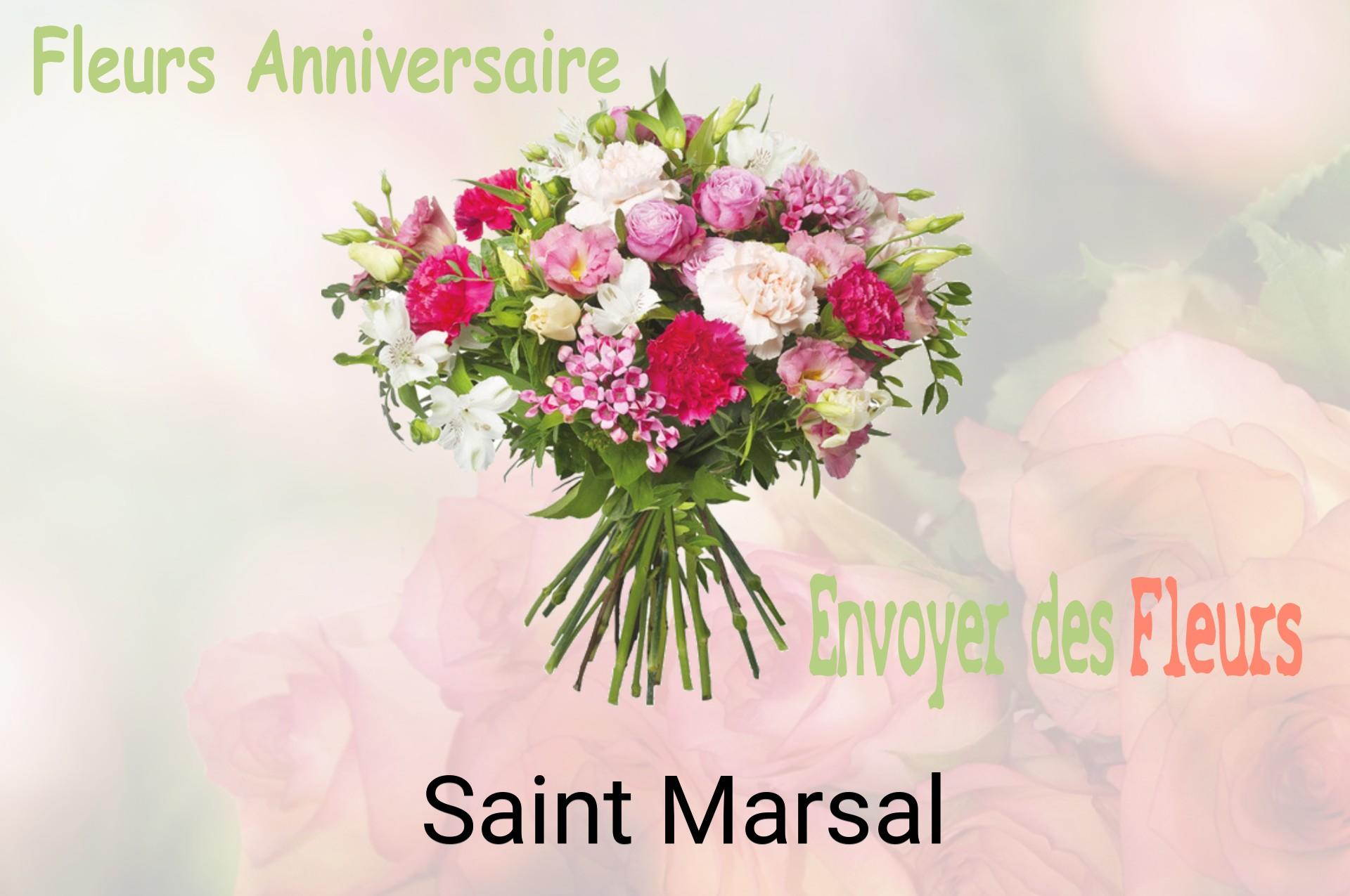 Bouquet de fleurs d’anniversaire livré à Saint-Marsal